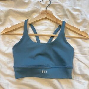 SET Active Blue Luxform Bra Size Small